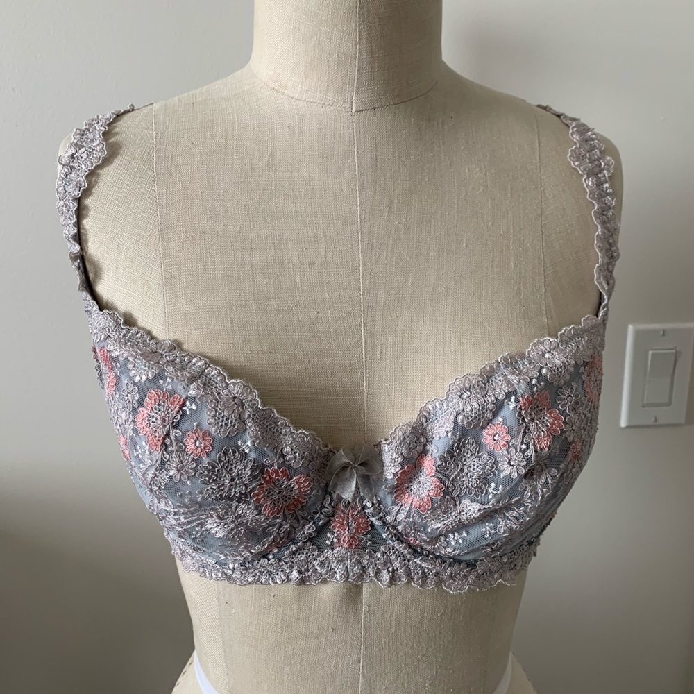 Beatrice lacy pastel lavender bra